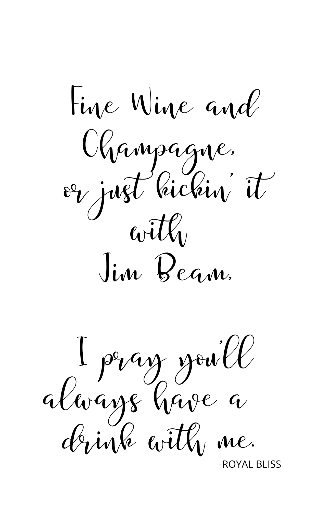 Fine Wine and Champagne